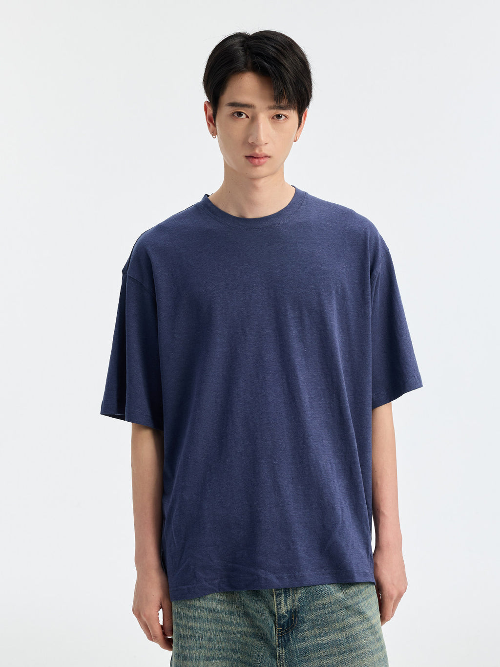BUTTBILL SS26 Unisex Relaxed Hemp Crewneck Staple Tee