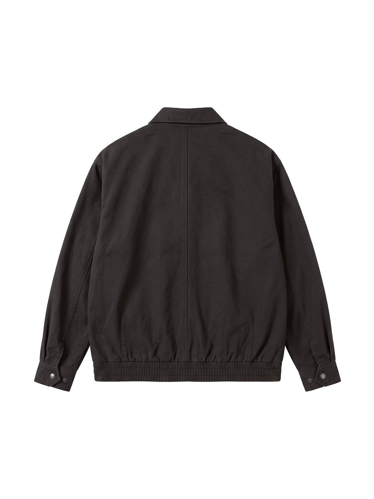 BUTTBILL Effortless 100% Cotton Enzyme-Washed Structured Jacket039