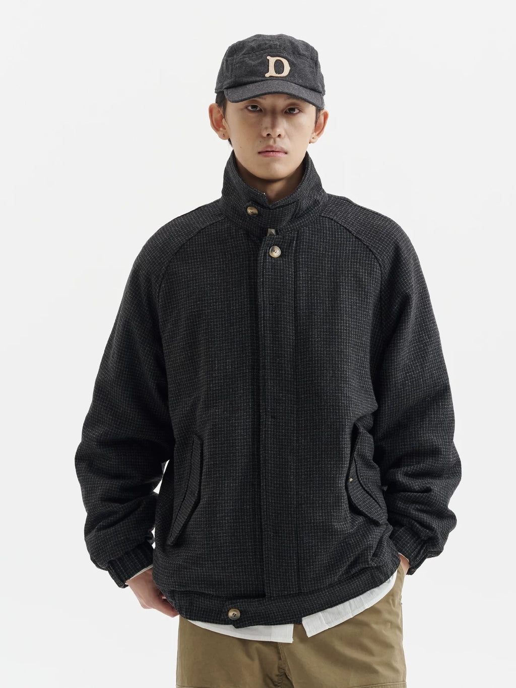 BUTTBILL FW25 Heavyweight 380g Woolen Thinsulate™ Jacket with Wool Collar054