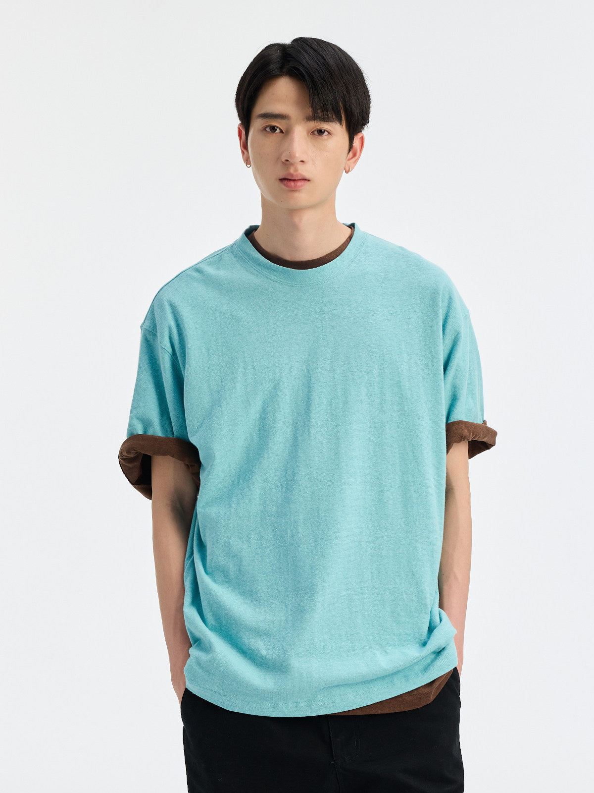 BUTTBILL SS26 Unisex Relaxed Hemp Crewneck Staple Tee