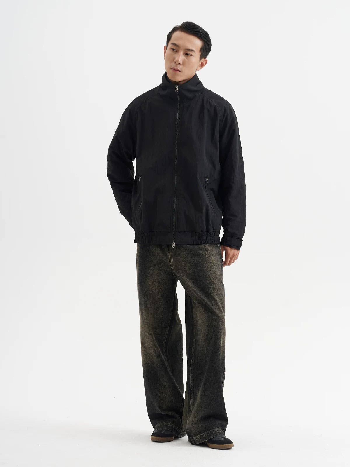 BUTTBILL Unisex 3M™ Thinsulate™ Fleece-Lined Stand Collar Heavyweight Jacket082