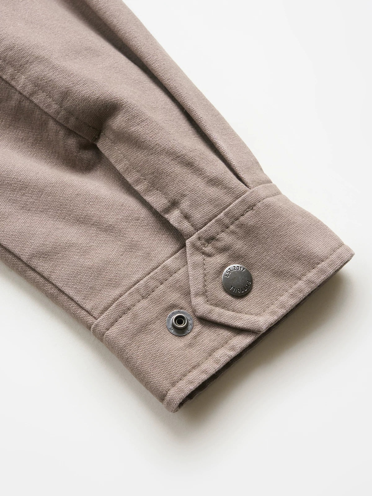 BUTTBILL Effortless 100% Cotton Enzyme-Washed Structured Jacket039