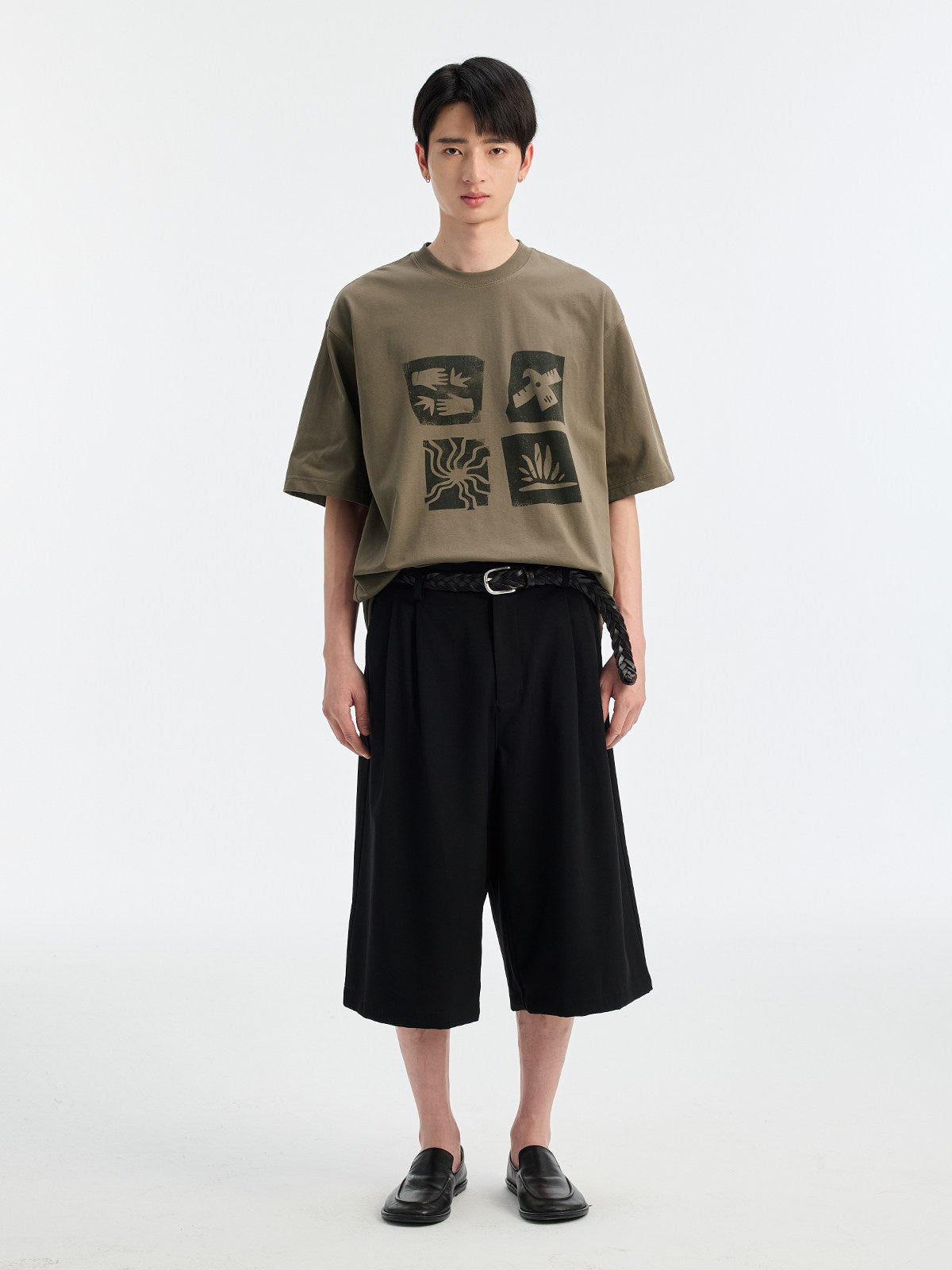 BUTTBILL SS26 Unisex Cool-Touch Sorona® Zuma Print T-Shirt