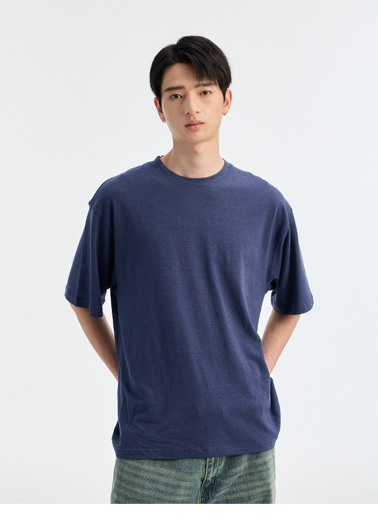 BUTTBILL SS26 Unisex Relaxed Hemp Crewneck Staple Tee