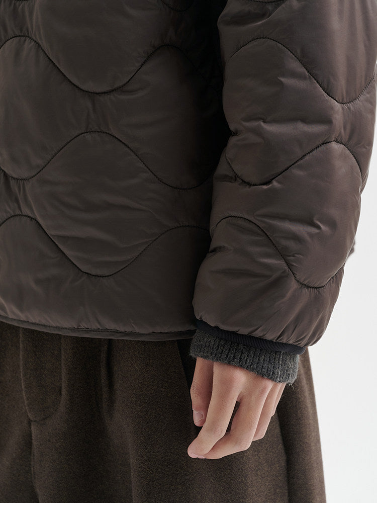 BUTTBILL FW25 3-in-1 Lambswool-Blend 3M™ Thinsulate™ Relaxed Coat068