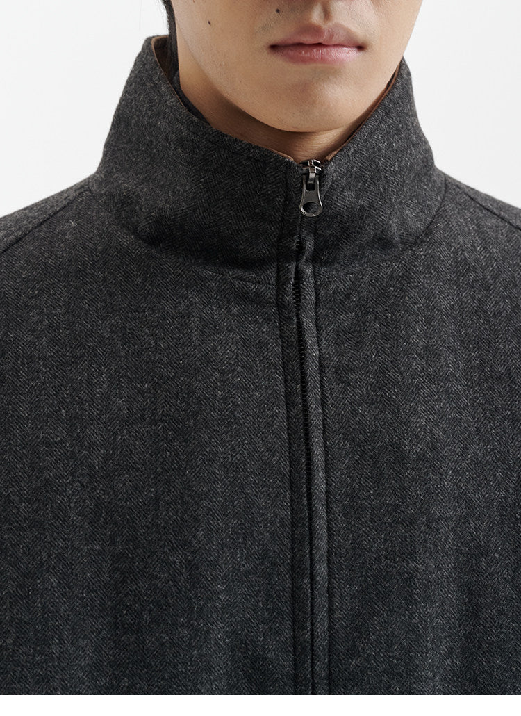 BUTTBILL FW25 3-in-1 Lambswool-Blend 3M™ Thinsulate™ Relaxed Coat068
