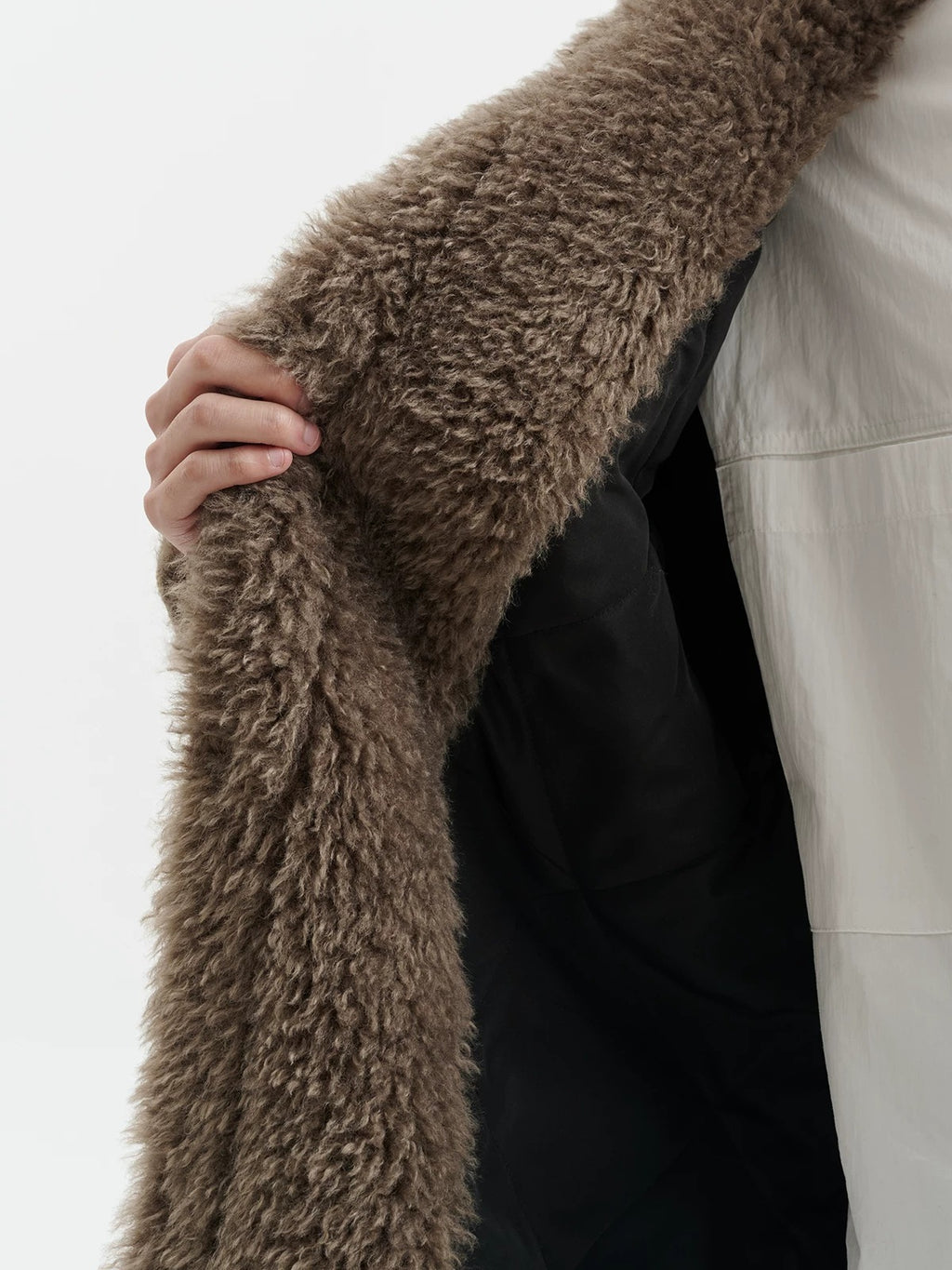 BUTTBILL FW25 Men's Heavyweight Enzyme-Washed Corduroy 3M™ Thinsulate™ Mid-Length Coat065