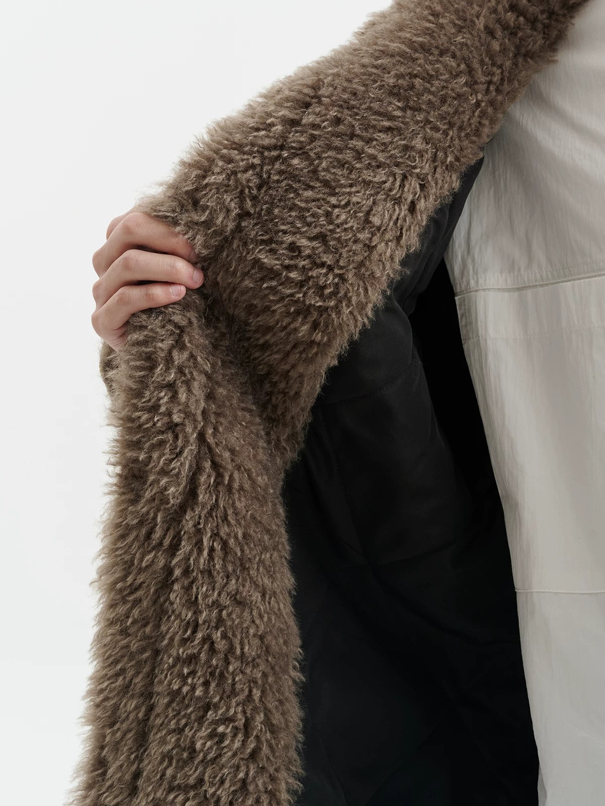 BUTTBILL FW25 Men's Heavyweight Enzyme-Washed Corduroy 3M™ Thinsulate™ Mid-Length Coat065
