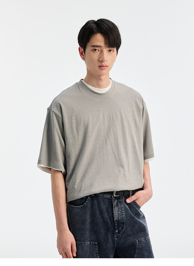BUTTBILL SS26 Unisex Relaxed Hemp Crewneck Staple Tee