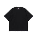BUTTBILL SS26 Unisex Double-Yarn Cotton Inside-Out Contrast T-Shirt with Rolled Edge