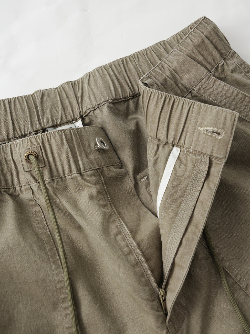 BUTTBILL Retro Enzyme-Washed Relaxed Silhouette Straight Deck Pants