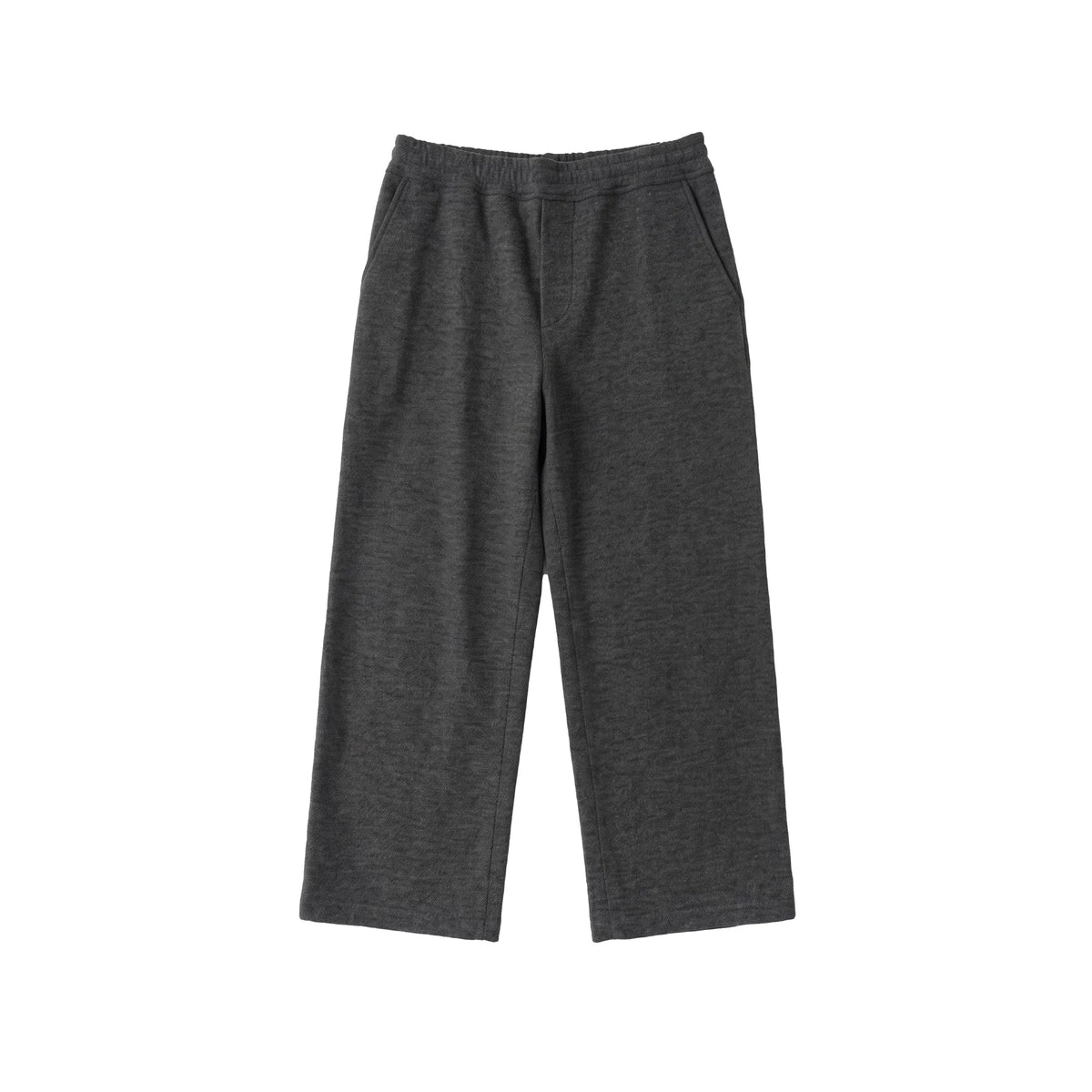 BUTTBILL Relaxed Straight-Leg Knit Pants – Soft Textured Wide-Leg Drawstring Trousers for Everyday Casual Wear#129