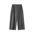 BUTTBILL Unisex Vintage Woolen Wide-Leg Relaxed Trousers085