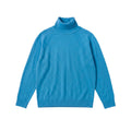 BUTTBILL Soft Wool-Blend Turtleneck Knit Sweater – Relaxed Raglan Sleeve Unisex Long Sleeve Pullover#133