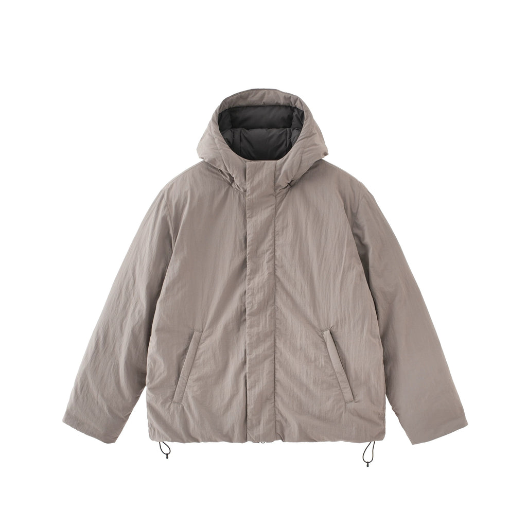 BUTTBILL FW25 Relaxed 90% White Duck Down Graphene-Lined Hooded Jacket062