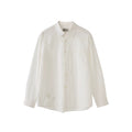 BUTTBILL Unisex Dandelion-Embroidered 100% Cotton Relaxed Overshirt089