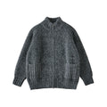 BUTTBILL Unisex Heavyweight Fisherman's Rib Relaxed Cardigan084