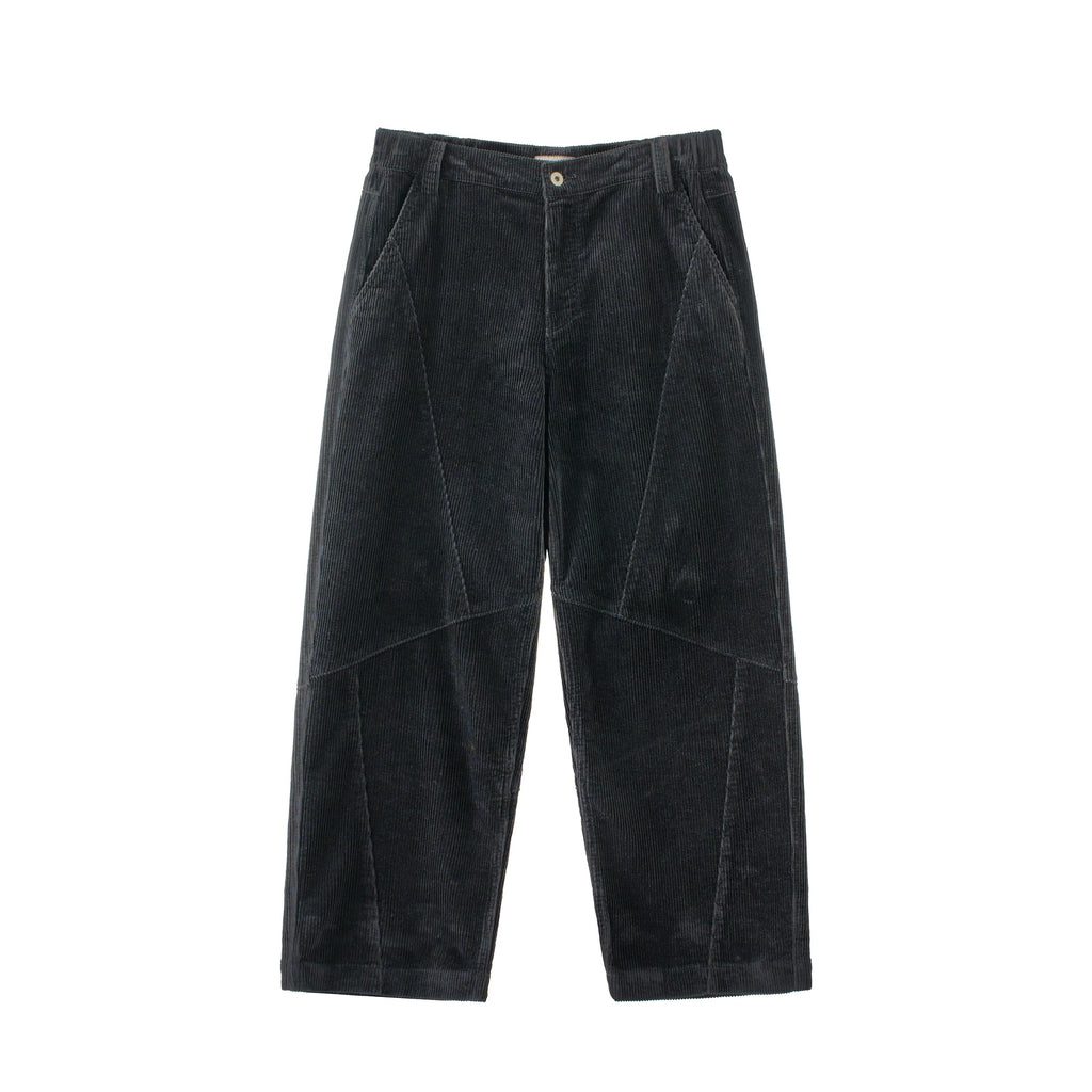 BUTTBILL FW25 Unisex 100% Cotton 8-Wale Corduroy Paneled Straight Trousers055