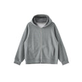 BUTTBILL SS26 Unisex Relaxed Heathered Zip-Up Hoodie050