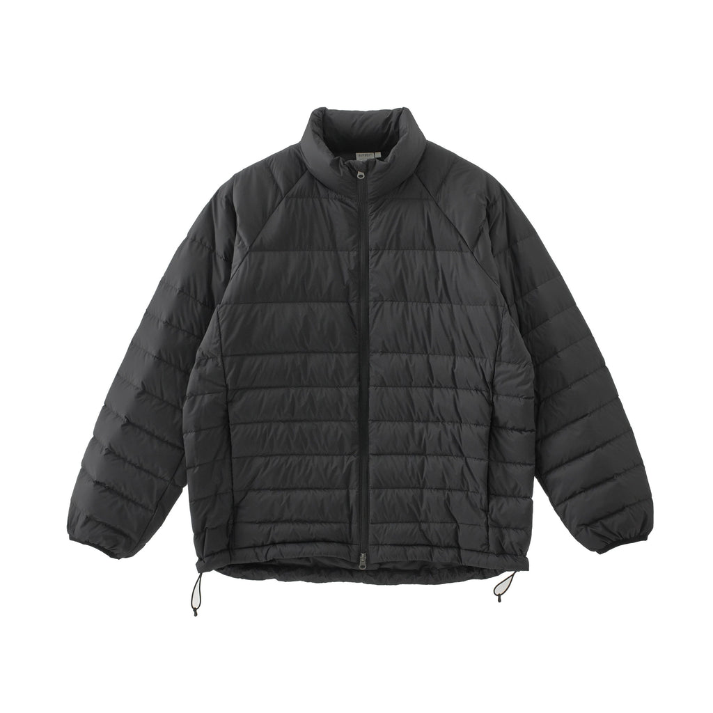 BUTTBILL FW25 Men's 90% White Duck Down Lightweight Channel-Quilted Jacket with Stand Collar051