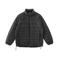 BUTTBILL FW25 Men's 90% White Duck Down Lightweight Channel-Quilted Jacket with Stand Collar051