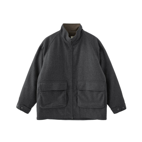 BUTTBILL FW25 3-in-1 Lambswool-Blend 3M™ Thinsulate™ Relaxed Coat#068
