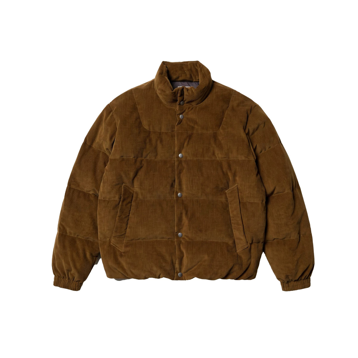 BUTTBILL Vintage Pima Cotton Corduroy Down Jacket – 90% White Duck Down Insulated Relaxed Fit Winter Coat#130