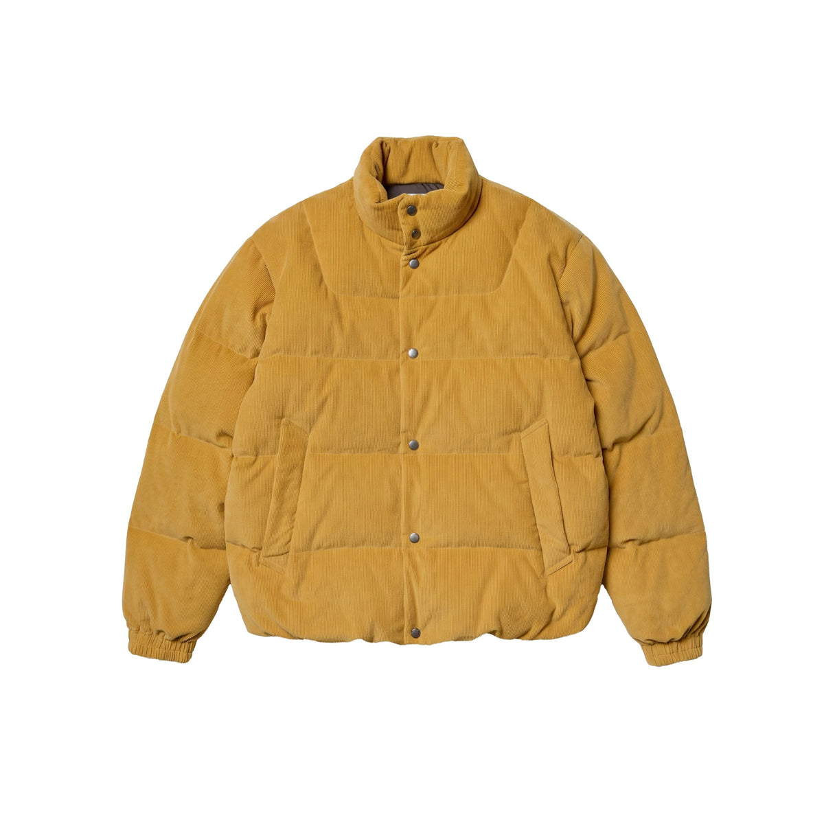 BUTTBILL Vintage Pima Cotton Corduroy Down Jacket – 90% White Duck Down Insulated Relaxed Fit Winter Coat#130