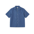 BUTTBILL SS26 Unisex Melange Linen Short-Sleeve Overshirt