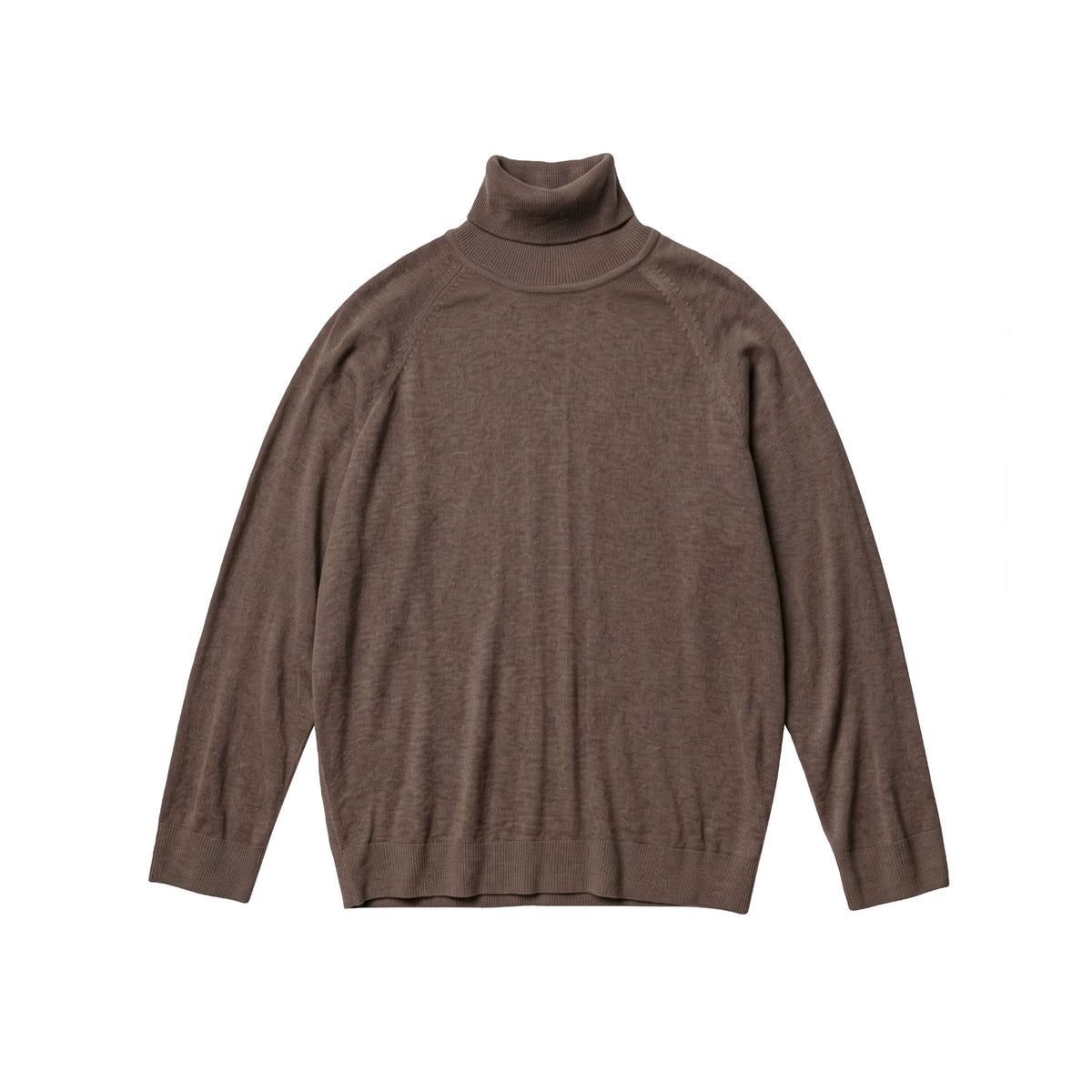 BUTTBILL Soft Wool-Blend Turtleneck Knit Sweater – Relaxed Raglan Sleeve Unisex Long Sleeve Pullover#133