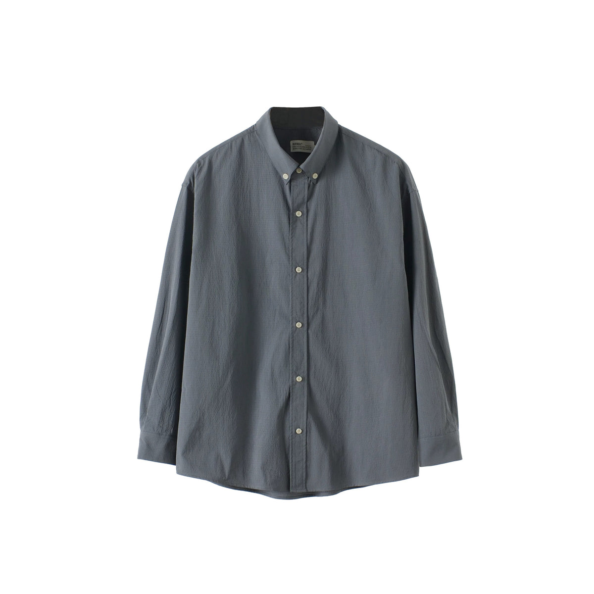 BUTTBILL  Relaxed Textured Plaid Nylon-Blend Overshirt110