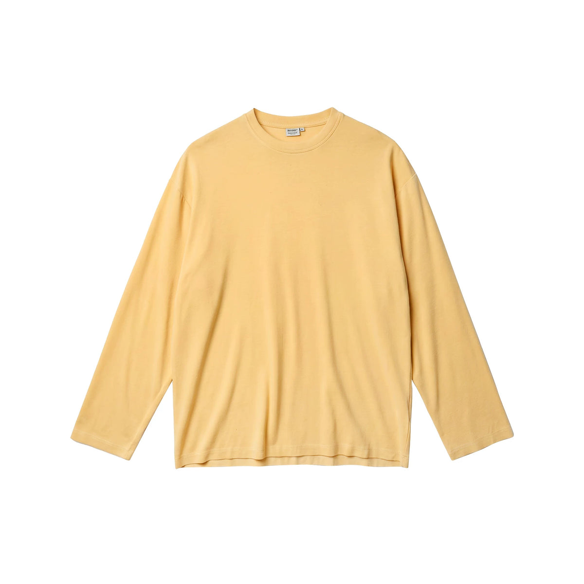 BUTTBILL Vintage Relaxed Textured Crewneck Knit Top – Soft Long Sleeve Unisex Sweater#119