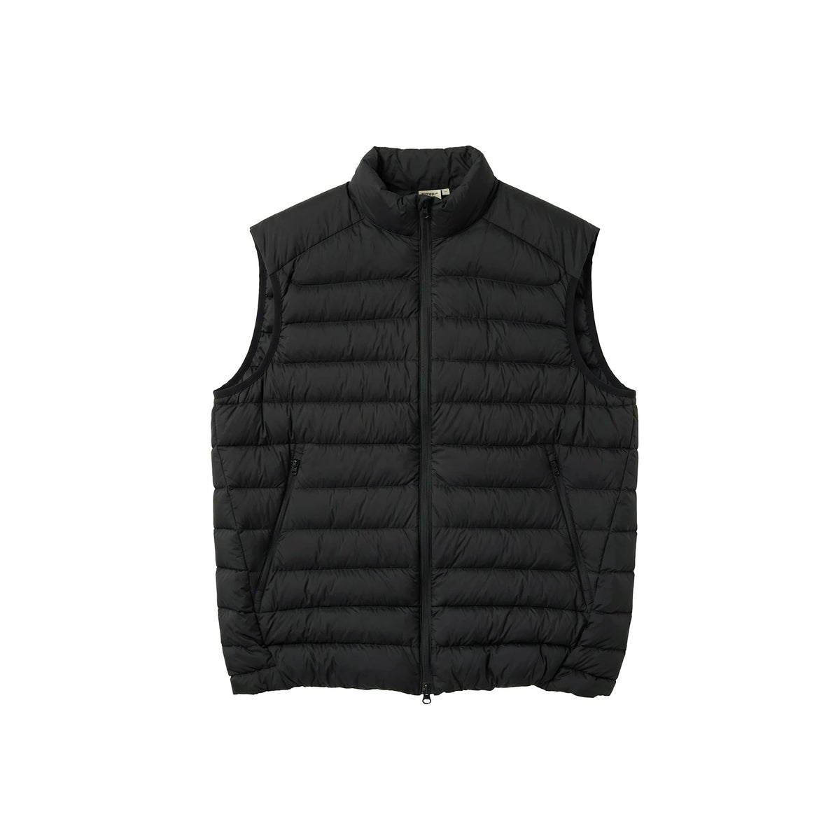 BUTTBILL Lightweight 90% White Duck Down Vest – Water-Repellent Quilted Stand Collar Puffer Gilet#137