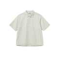 BUTTBILL SS26 80s High-Density Long-Staple Cotton Half-Placket Shirt
